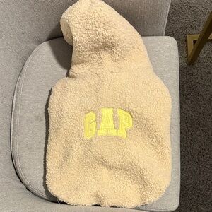 GAP Beige Sherpa Pet Hoodie